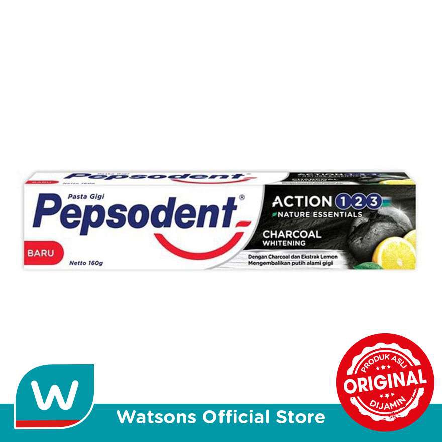 Pepsodent Action 123 Charcoal Pasta Gigi 160gr