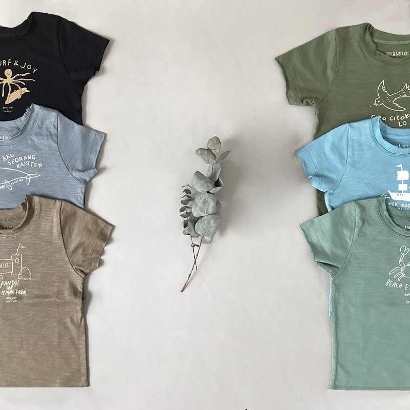 Bohobaby surfing tee