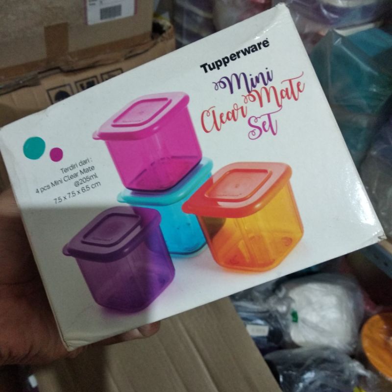 Mini Clear Mate Tupperware