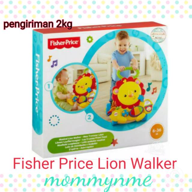 harga fisher price musical lion walker