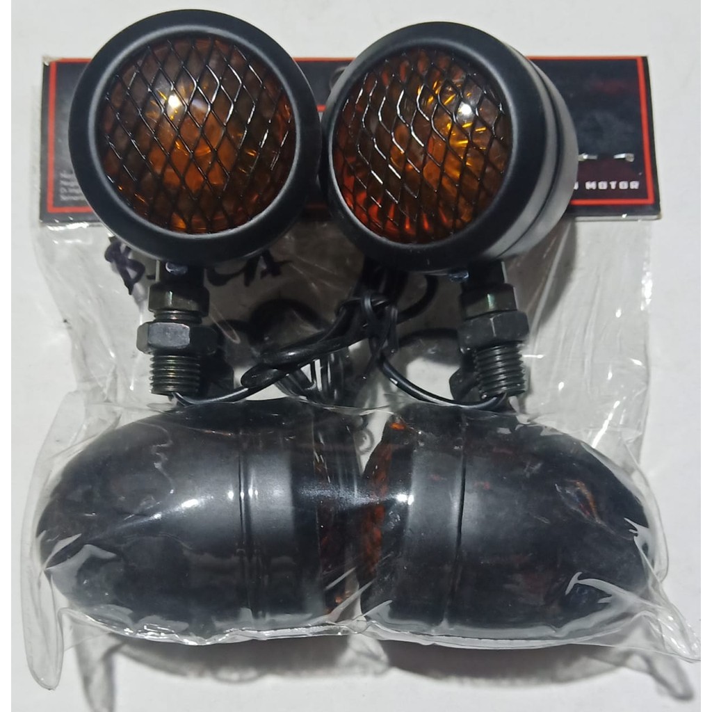 lampu sein model klasik motor