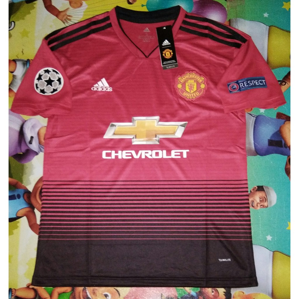Jersey MU home 18/19 UCL