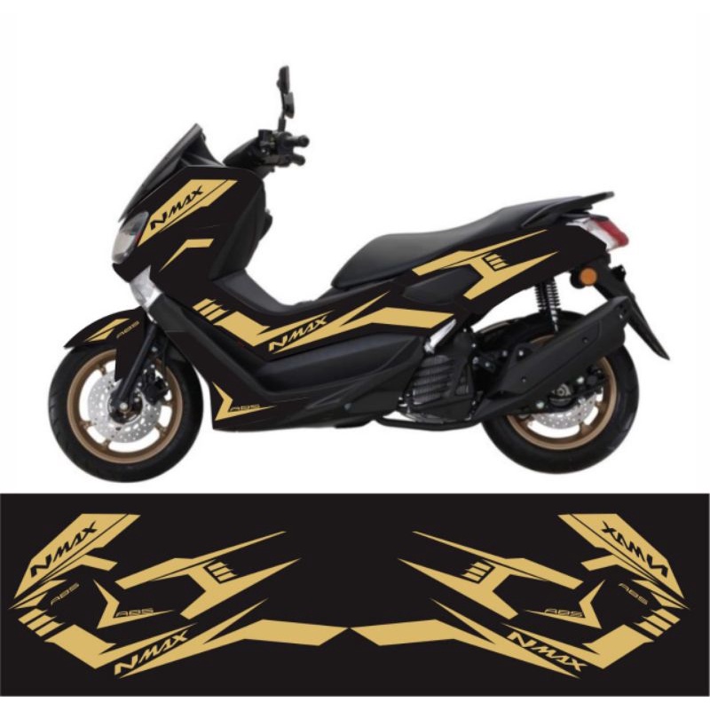 Sticker nmax sticker stripping nmax gold