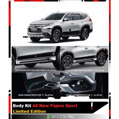 Body Kit All New Pajero Sport Limited Edition