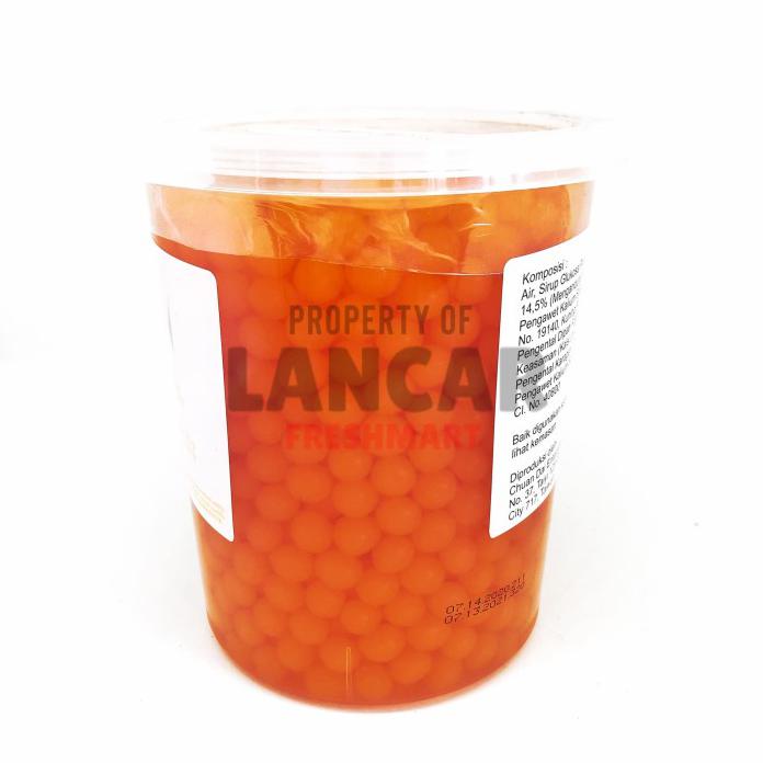 

POPPING BOBA RASA MANGO 1KG / POPPING BOBA RASA MANGGA 1KG