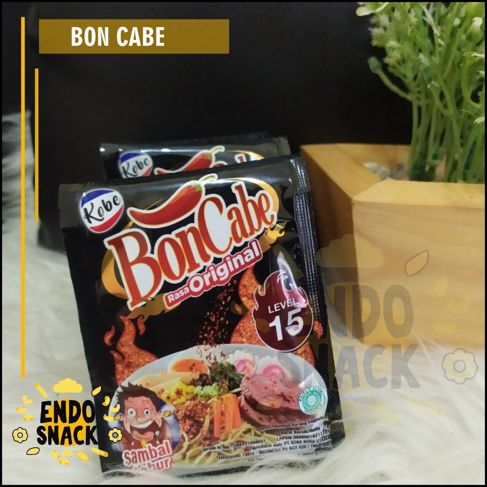 Bon Cabe Level 15 Cabai Bubuk Tabur Topping Mie Baso Aci