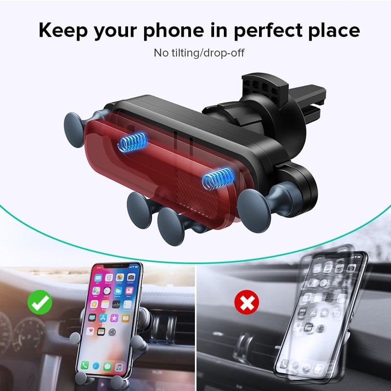 Gravity Mount Gadget Holder | Flexible Mount Holder Car mount