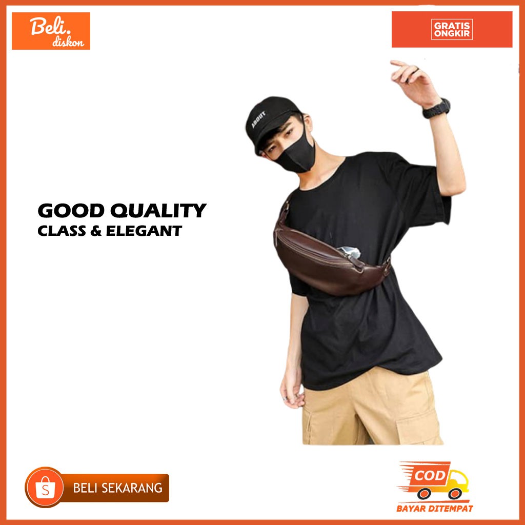 Dada Tas Waterproof Terbaru Selempang Kain W8T4 Premium Kekinian Multifungsi Dompet Canvas Original 