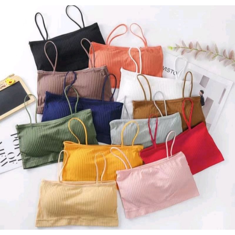 Q474 - Pakaian Dalam Wanita /Bra Tanpa Kawat / Sport Bra Gym / Push Up Bra / Wanita BH Olahraga / Br