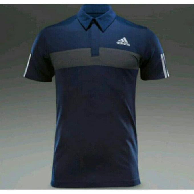 kaos kerah adidas/polo shirt adidas