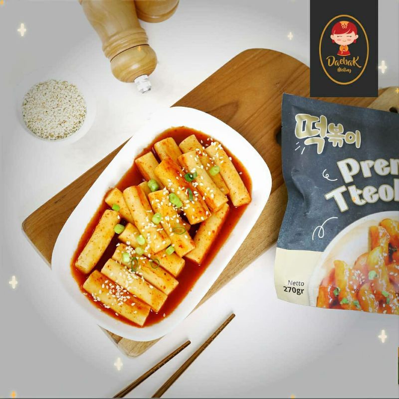

Premium Tteokbokki / Toppoki Instan