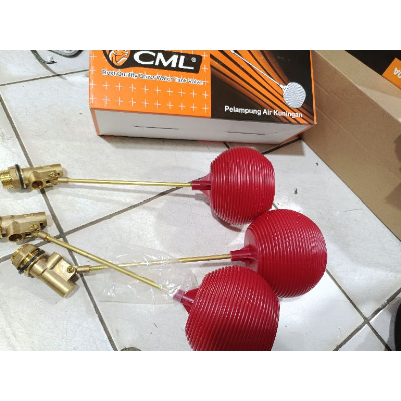 CAMEL Pelampung Air Kuningan Ukuran 3/4&quot;in inch  / Pelampung Air Bak / Brass Water Tank Valve