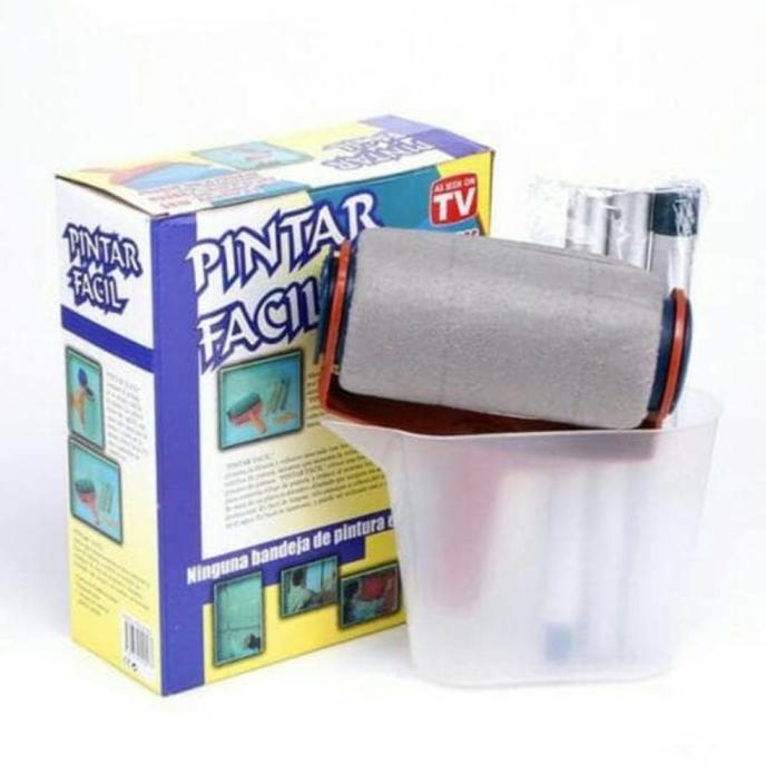 .........] Pintar Facil Tool Paint Roll / Alat Kuas Rol Untuk Cat Dinding Tembok