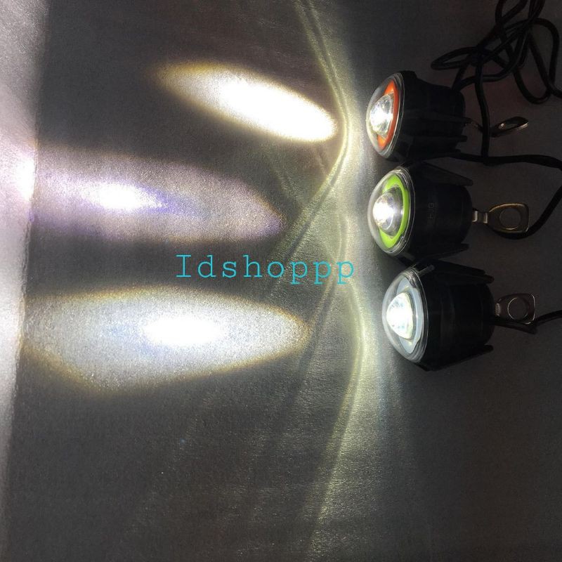 Lampu Tembak Sorot Spion Cree Plus Angel Bulat Mini waterprof