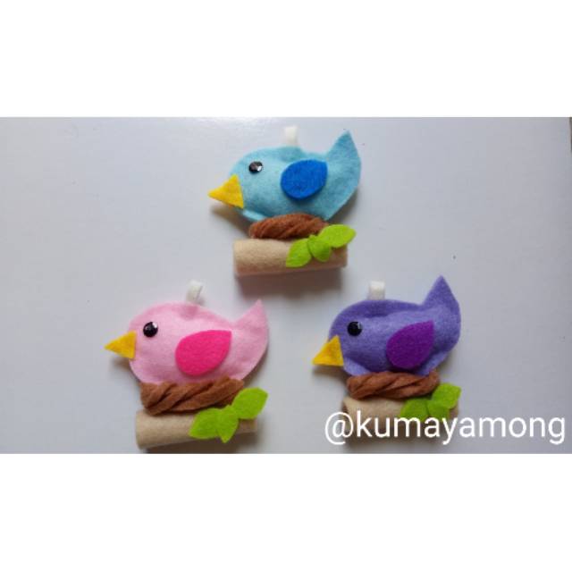 

Amplop Flanel Burung