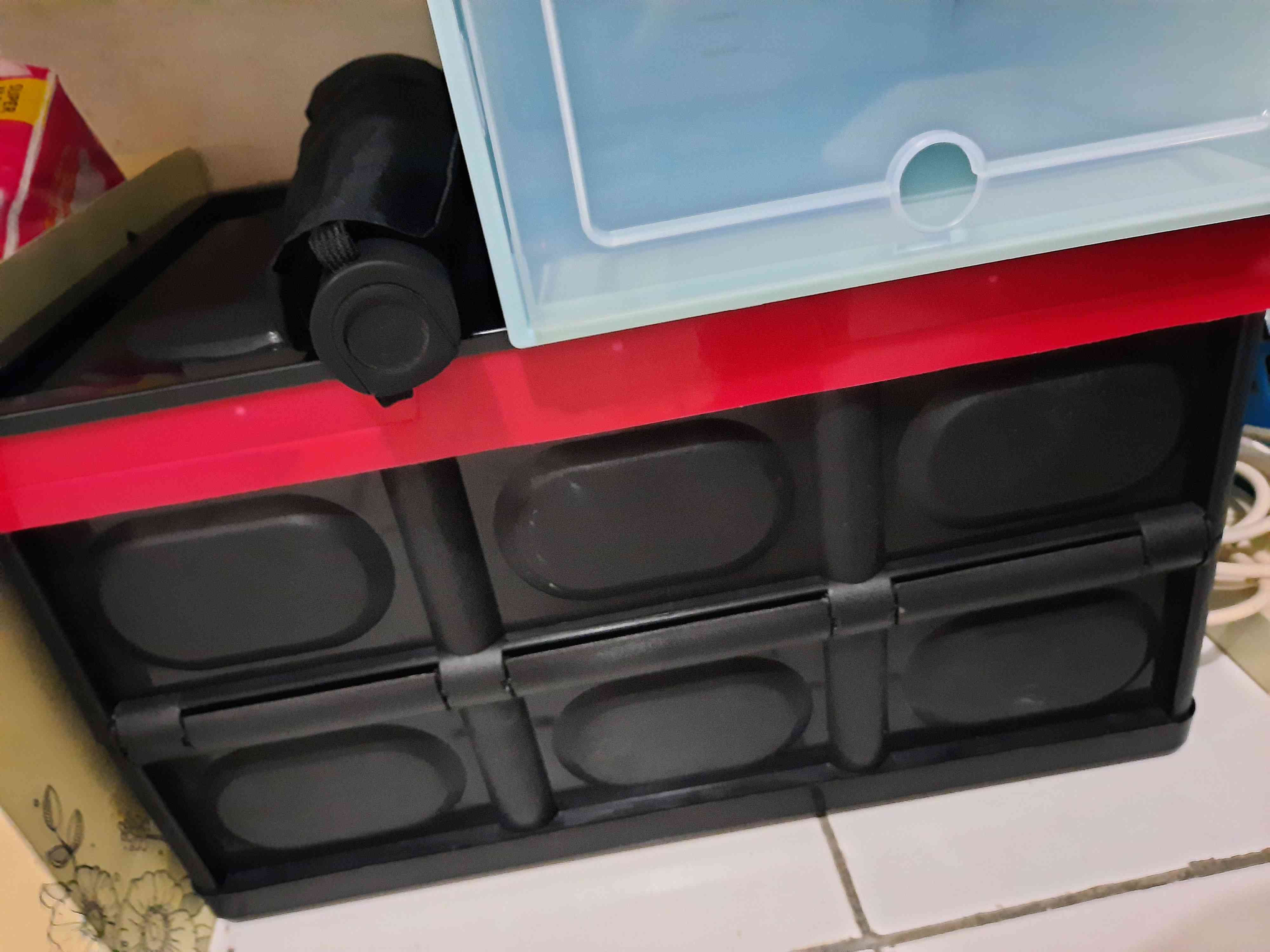 Box Storage Kotak Keranjang Kontainer Lipat Folding Box Mobil Bagasi Portable 30l 30 Liter