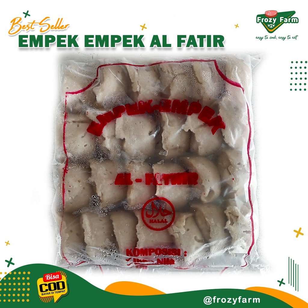 

Pempek Al Fathir Isi 25 / Bungkus - Pempek Khas Palembang