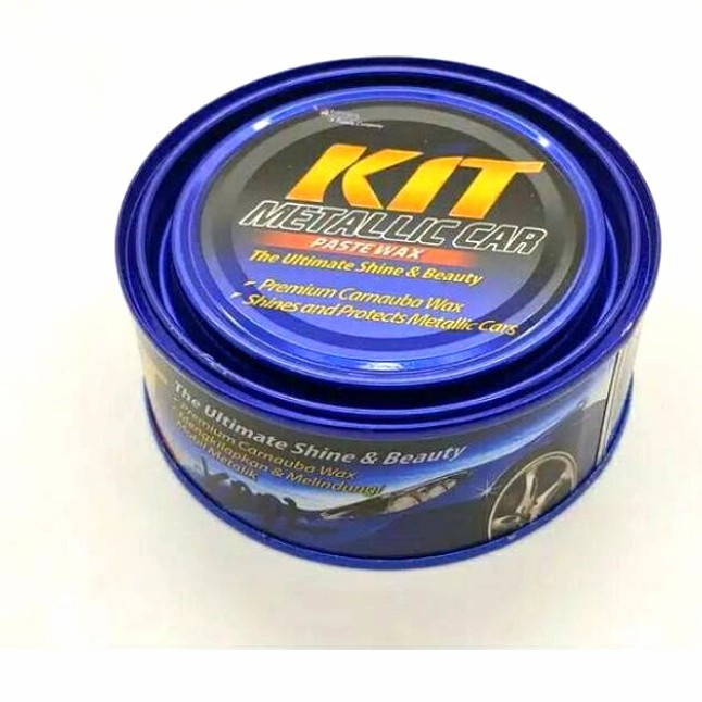 KIT Paste Wax Metallic Pengkilap cat metallic Mobil Motor 225GR