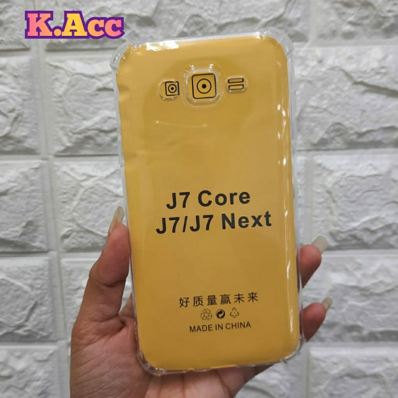 Samsung J7 2015/J7 Core Soft Case Anti Crack Jelly Case