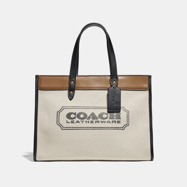 Coach Field Tote 30 With Coach Badge