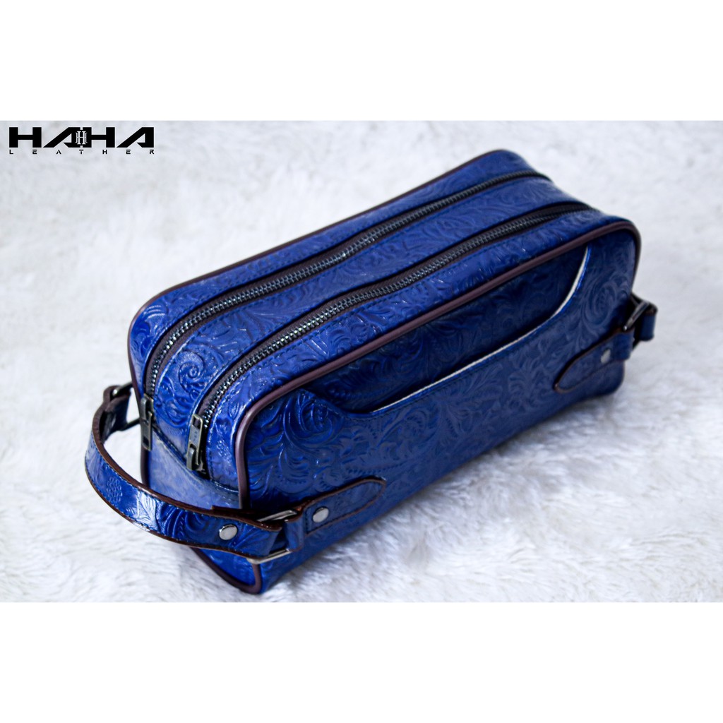 Pouch LOVIO Kulit Asli Handbag Hand Bag Clucth kulit Cewek Cowok Laki Perempuan Pria Wanita
