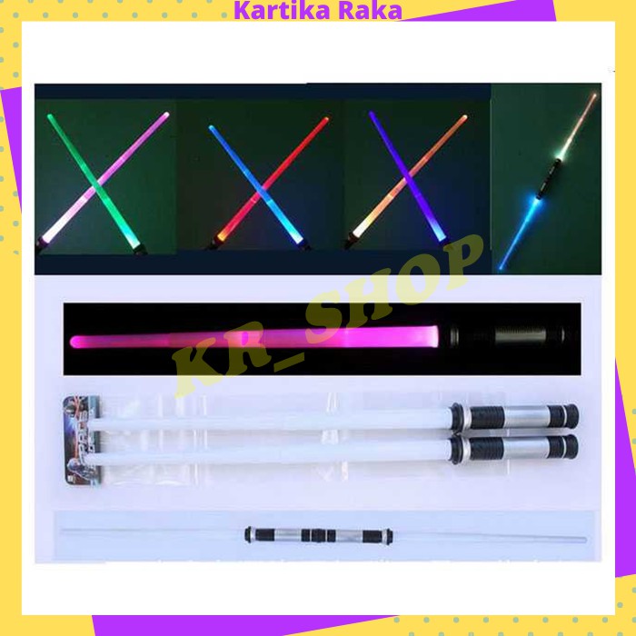 KR Pedang Mainan Double Bladed Lightsaber Star Wars - 288