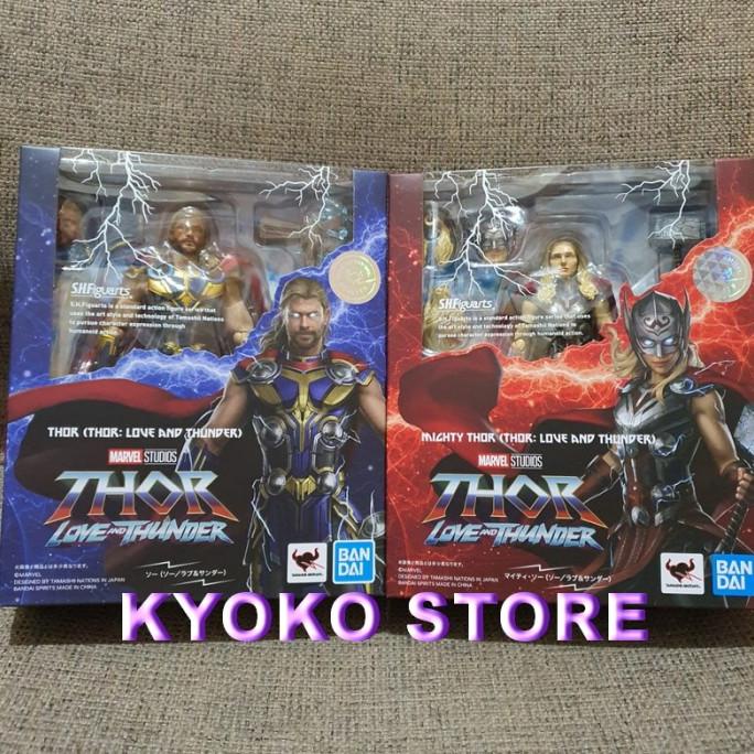 SHF Thor And Mighty Thor Love & Thunder Set of 2