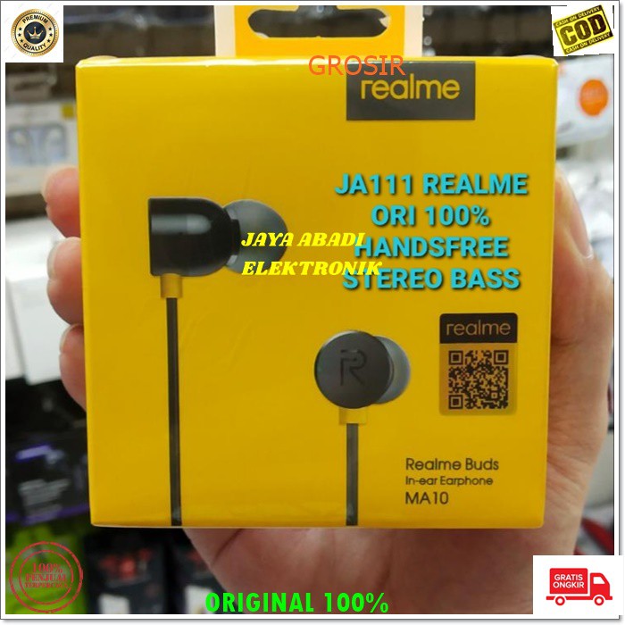 J111 ORIGINAL REALME HEADSET HANDSFREE EARPHONE EARPOD HEADPHONE SUOER BASS MEGABASS MUSIC TELPON J111  Headset pro Earphone dobel bas dual bass Buds nelpon super earpod hf handsfree mic cable kabel earphone musik telpon hp megabass handphone audio suara