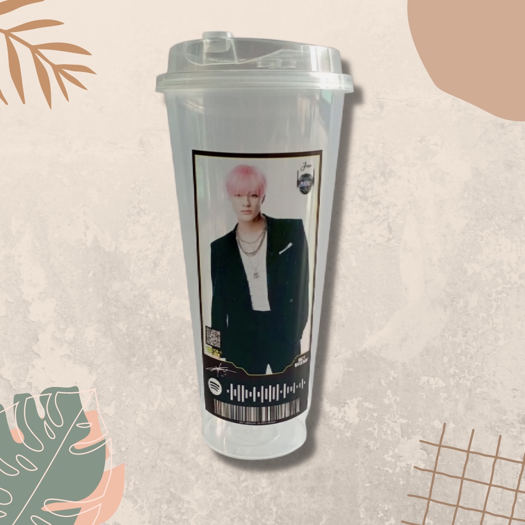 REUSABLE CUP / GELAS MINUM NCT DREAM GLITCH MODE