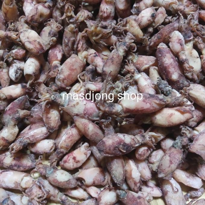 

[COD] cumi baby asin kering 250 ukuran 0,5 s/d 2 cm [COD]