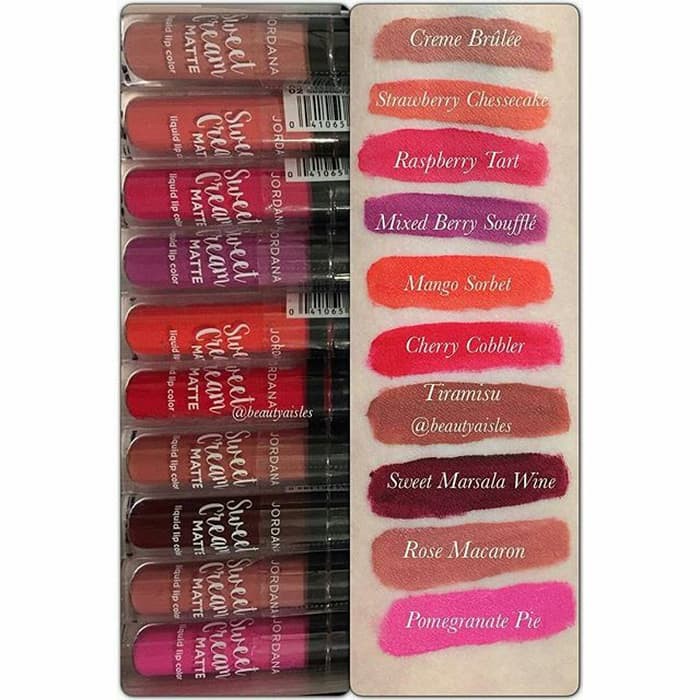 Promo JORDANA CREME BRULEE Sweet Cream Matte Liquid Lip Color   ORI USA Murah