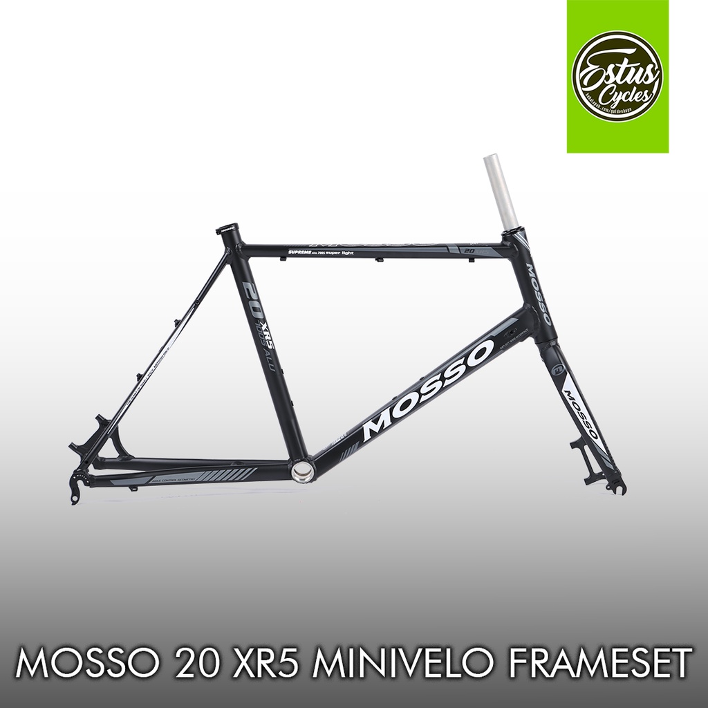 Frame Sepeda Minivelo 20 Mosso 20XR5 Disc Brake Alloy Mini Gili Velo Estus Cycles