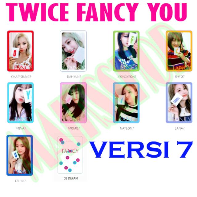 Twice Fancy You Photocard Kpop