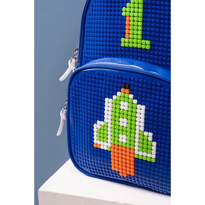 Tas Sekolah Anak Perempuan Laki - Laki SD Ransel Powa Lego Pixel 678 Kids Backpack - Skoola