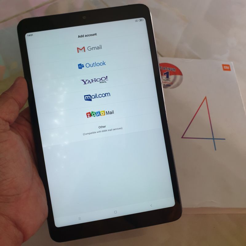 Tablet Gaming Xiaomi Mi Pad Mipad 4 8inch 4/64gb Ram 4gb Rom 64gb second