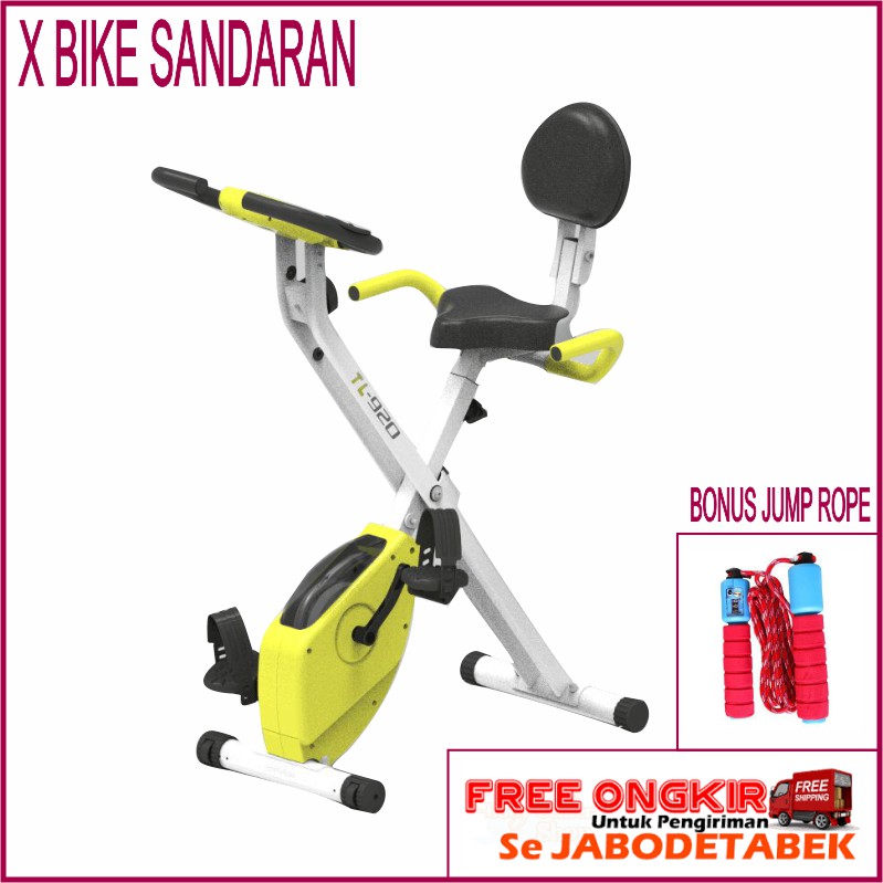 Sepeda Statis Terbaru - X Bike Sandaran TOTAL Sepeda Olahraga Excider Bike GRATIS KIRIM