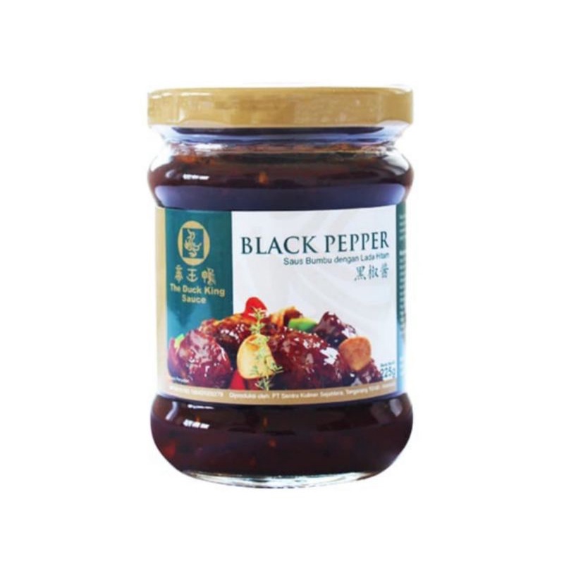 

The Duck King Sauce - Black Pepper Sauce Botol 225 g
