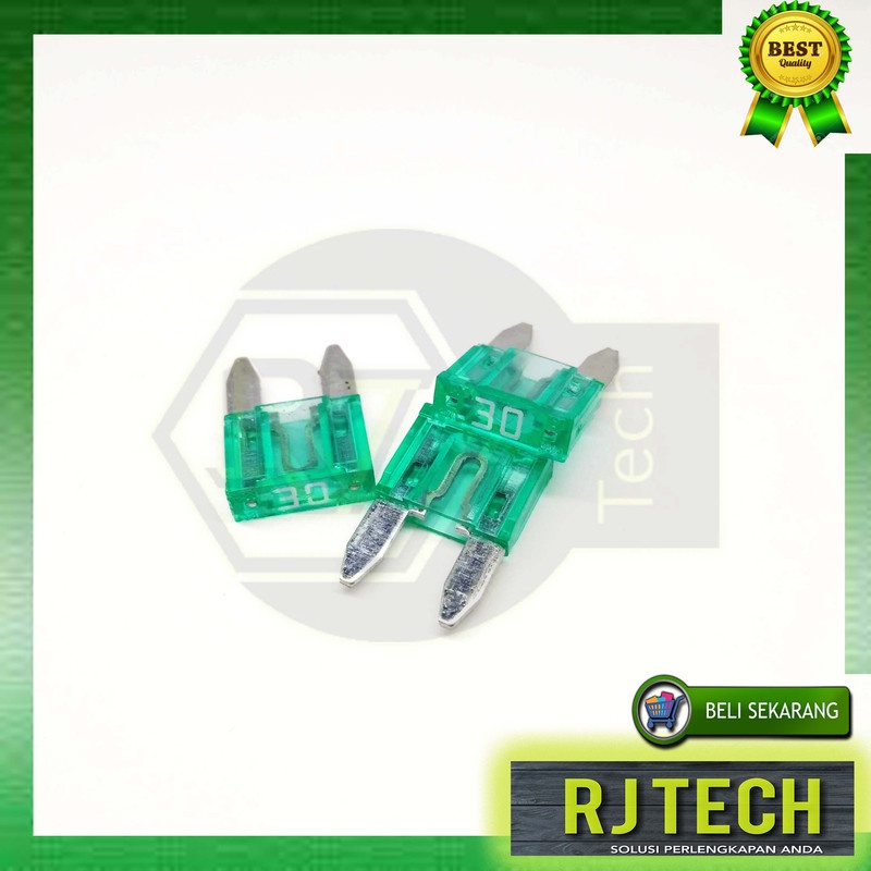 SEKRING TANCAP / FUSE DX FLOSSER 30A MINI BERKUALITAS GERMANY