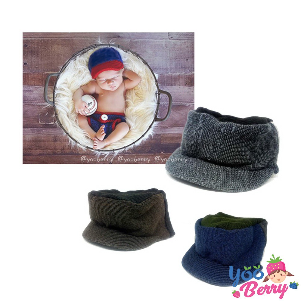 YooBerry Topi Rajut Baseball Anak Berry Mart