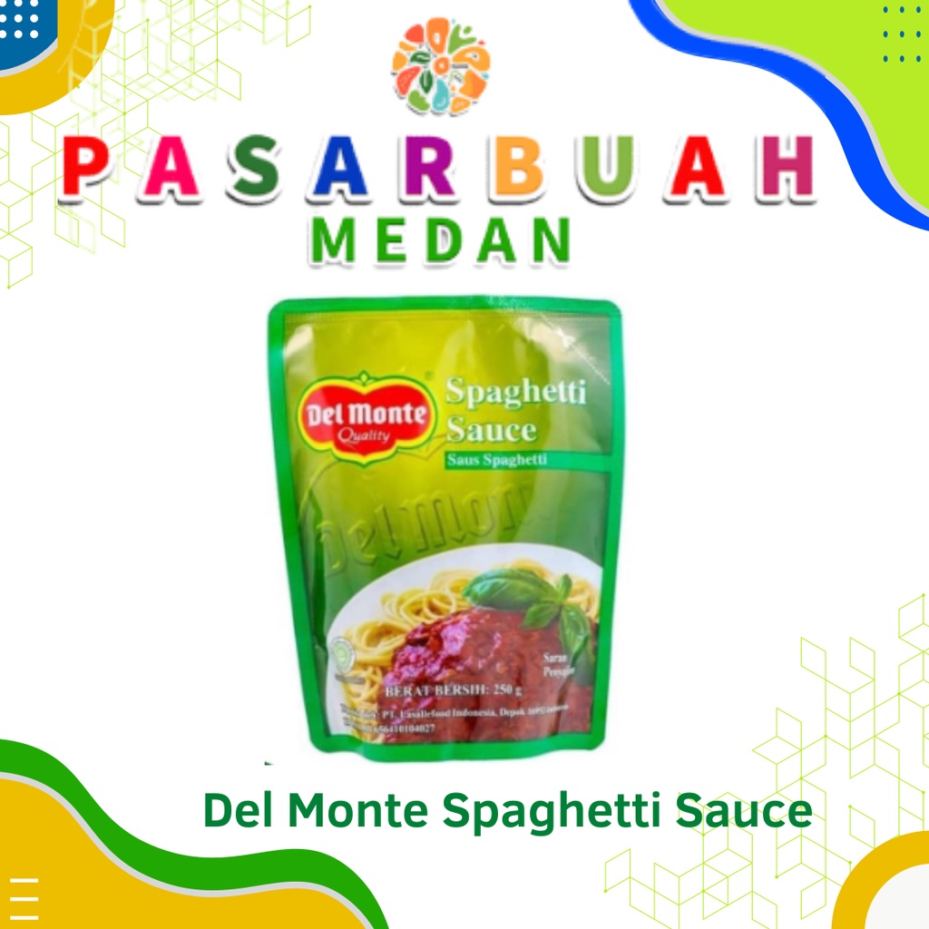 

Distributor Del Monte Spaghetti Sauce 250 Gram - Pasar Buah Medan