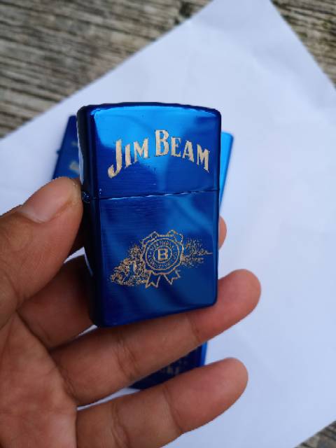 korek zippo Blue Motif Korek api Zippo