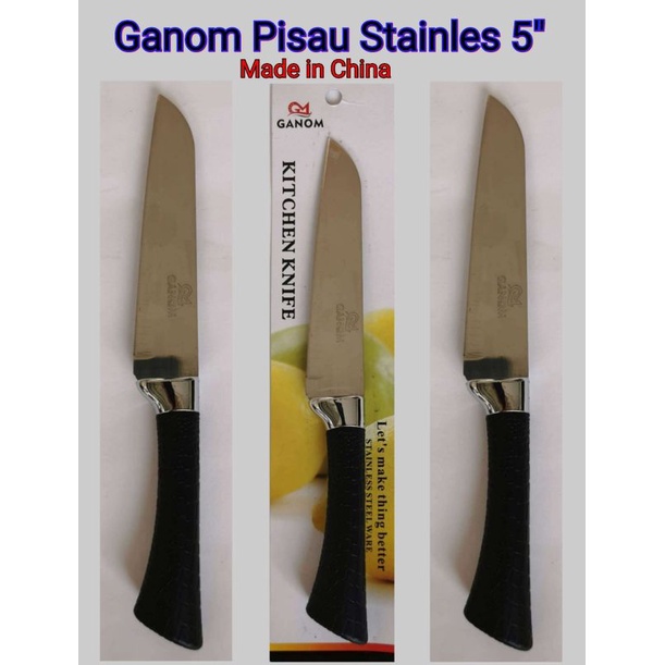 Pisau Stainless Dapur Memasak Kuat Tebal 5 inch 6inch 8inch