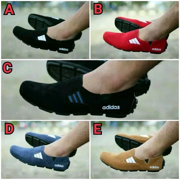 sepatu adidas slip on pria