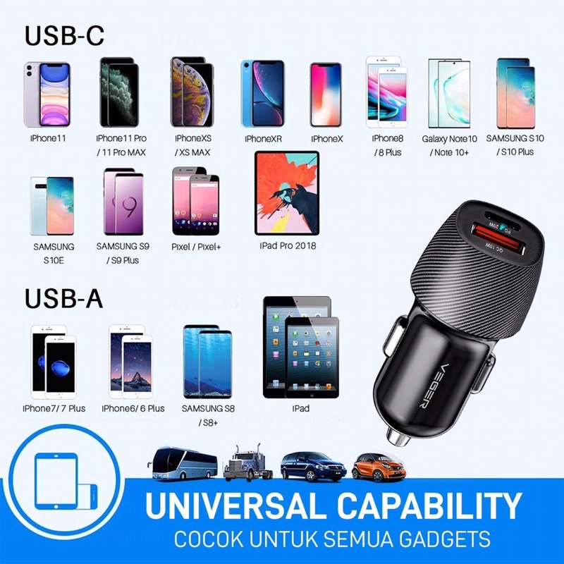 car charger v-G10