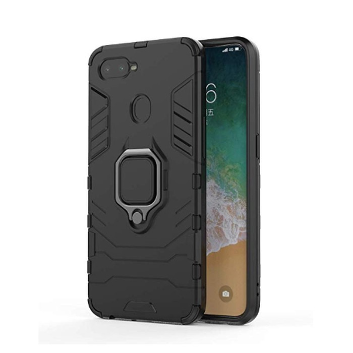 Black Panther Armor Oppo F9 / Hard Case / Case Robot