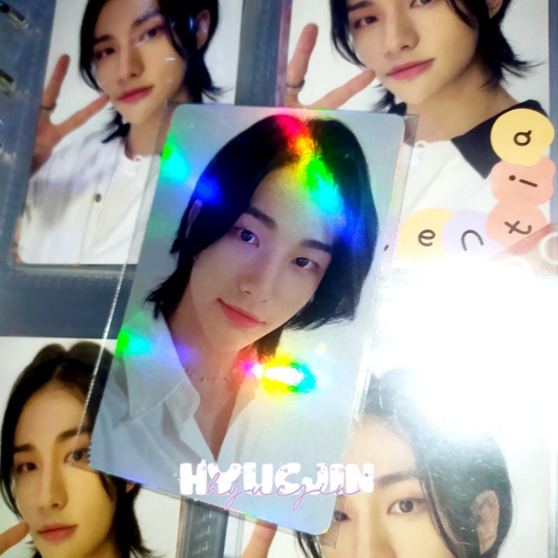 PHOTOCARD PC HOLO NACIFIC R2 HYUNJIN STRAY KIDS SKZ