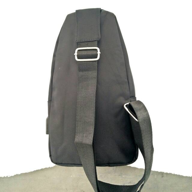 polo super tas selempang waisbag pria tas ipad usb portable original