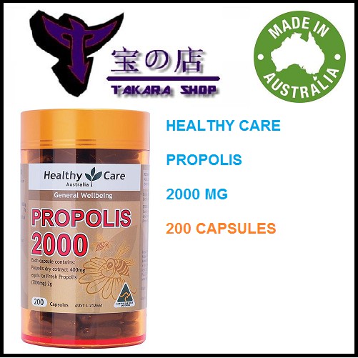 Healthy Care Propolis 2000 mg - 200 capsules