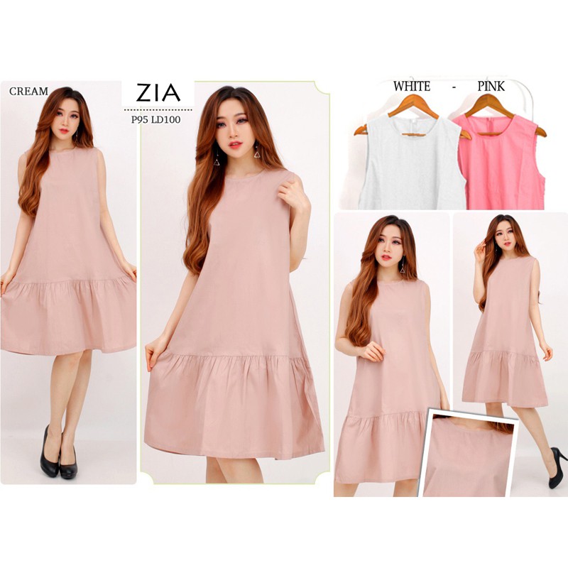 ZIA DRESS - Dress Wanita Terusan Wanita