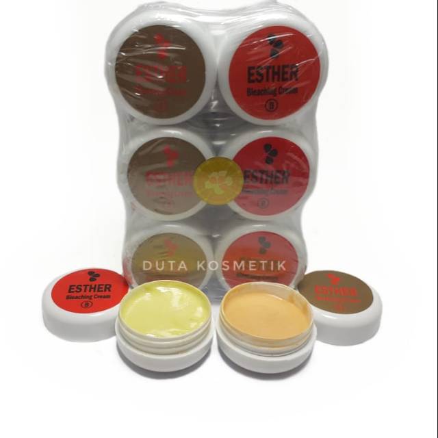 CREAM ESTHER BLEACHING AB / 6 paket